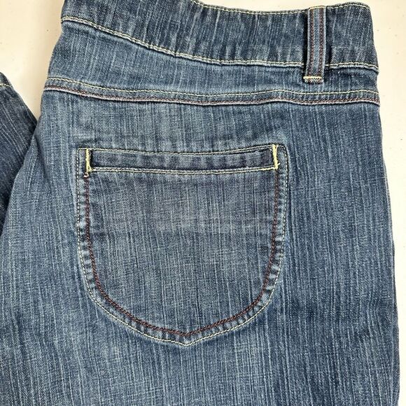EUC Levi’s Riders Copper Plus Size Classic Denim Blue Jeans Boot Cut - Size 22 - Picture 6 of 7